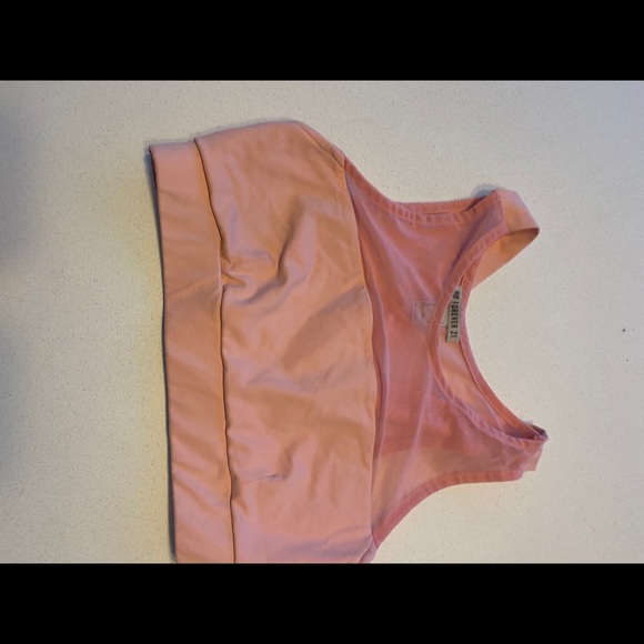 Forever 21 high neck bra crop - Picture 2 of 3